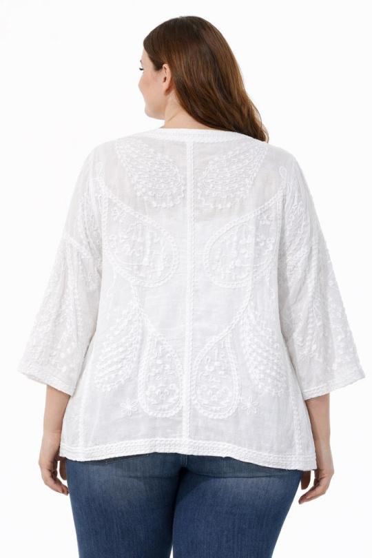 Cárdigans Mujer White NEW&CO 6257 Efashion Paris