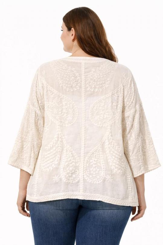 Cárdigans Mujer White NEW&CO 6257 Efashion Paris