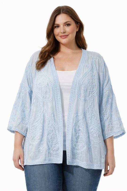 Cárdigans Mujer White NEW&CO 6257 Efashion Paris