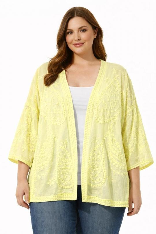 Cárdigans Mujer White NEW&CO 6257 Efashion Paris