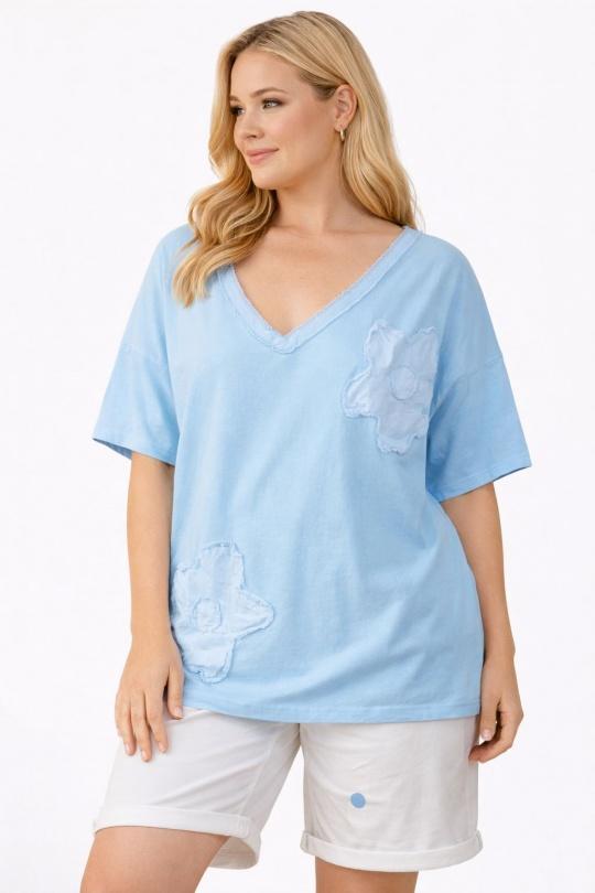  Maglietta Donna Pink NEW&CO 2937U Efashion Paris