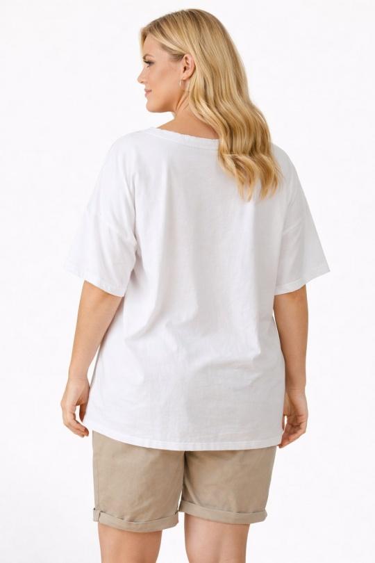  Maglietta Donna Pink NEW&CO 2937U Efashion Paris