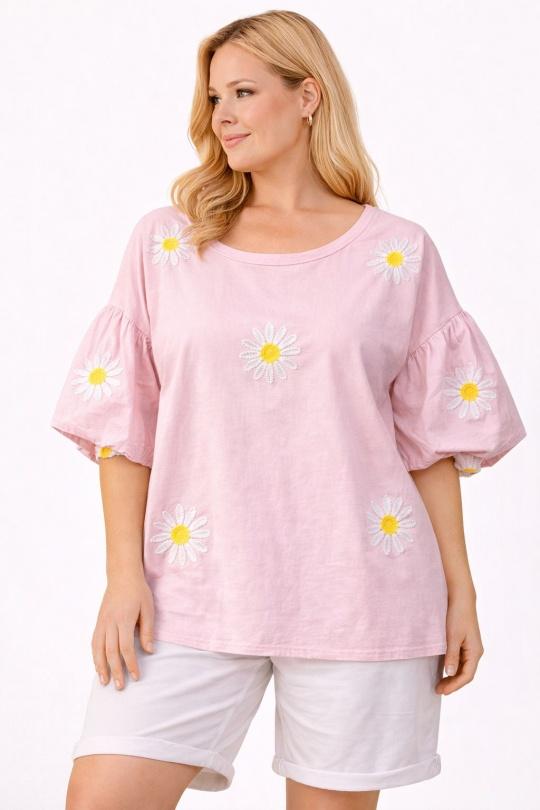  Maglietta Donna Blue NEW&CO 6977 Efashion Paris