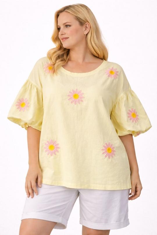  Maglietta Donna Blue NEW&CO 6977 Efashion Paris