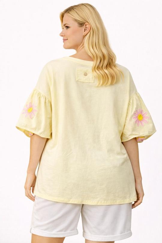  Maglietta Donna Blue NEW&CO 6977 Efashion Paris