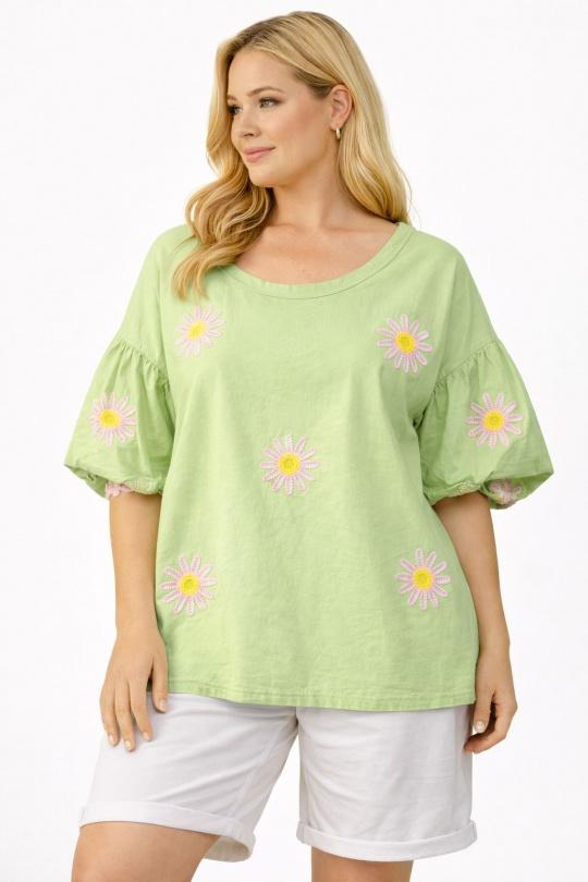  Maglietta Donna Blue NEW&CO 6977 Efashion Paris