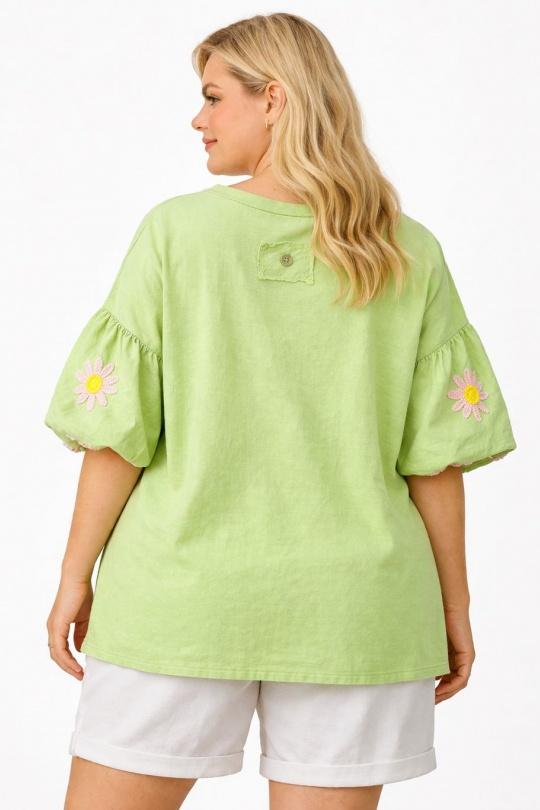  Maglietta Donna Blue NEW&CO 6977 Efashion Paris