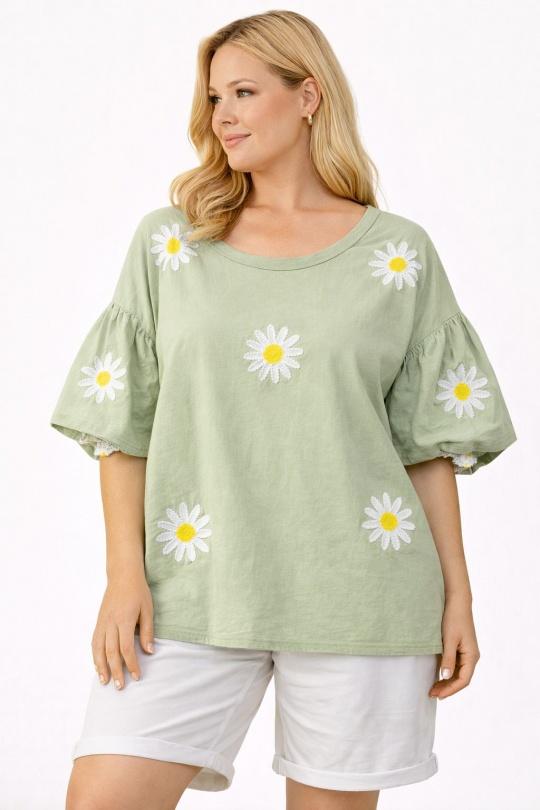  Maglietta Donna Blue NEW&CO 6977 Efashion Paris