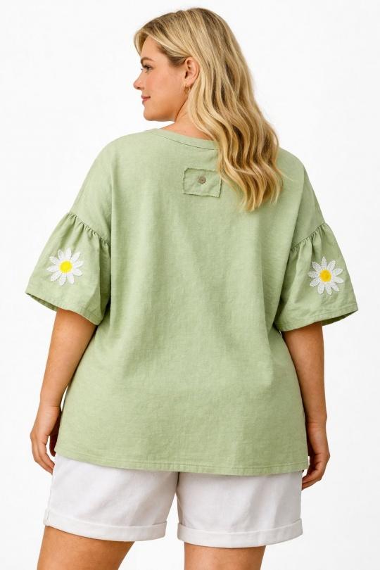  Maglietta Donna Blue NEW&CO 6977 Efashion Paris