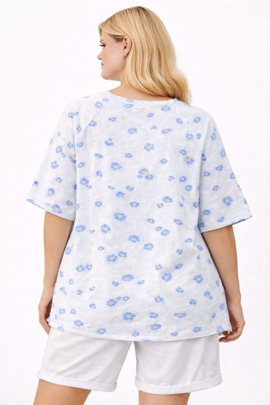  Maglietta Donna White NEW&CO 6027 Efashion Paris