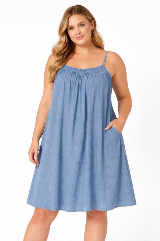 Dresses & Jumpsuits Women Navy blue NEW&CO 9813 Efashion Paris