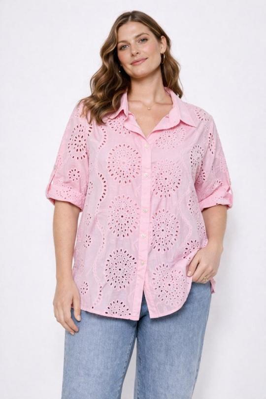 Shirts Women Blue NEW&CO 9559 B Efashion Paris