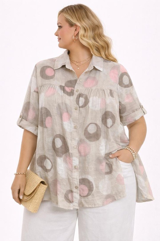 Chemises & blouses Femme Beige NEW&CO 26216 Efashion Paris