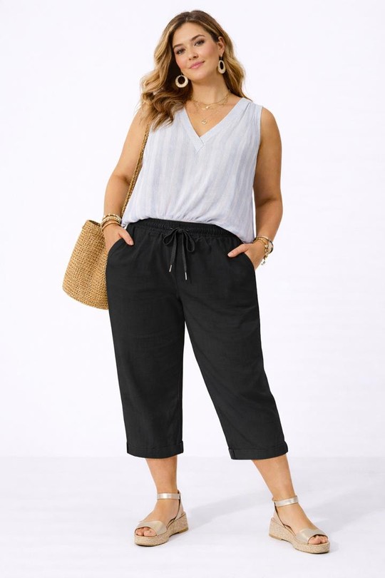 Pantacourts Femme Beige NEW&CO 3569 Efashion Paris