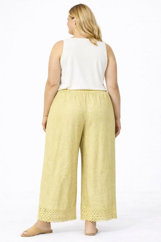 Trousers Women Beige NEW&CO 17211 Efashion Paris