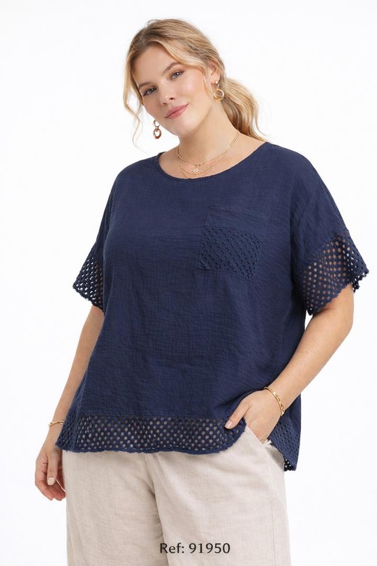 T-shirts Femme Beige NEW&CO 91950 Efashion Paris