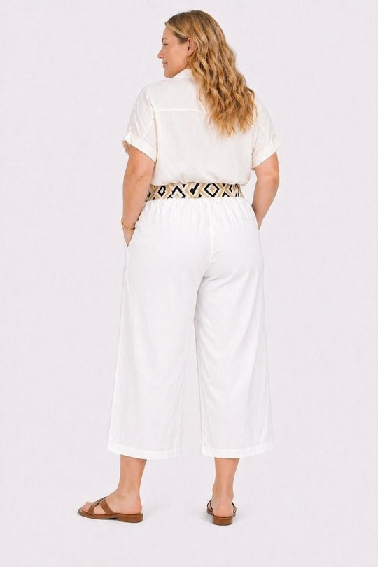 Pantacourts Femme Beige NEW&CO 703 Efashion Paris