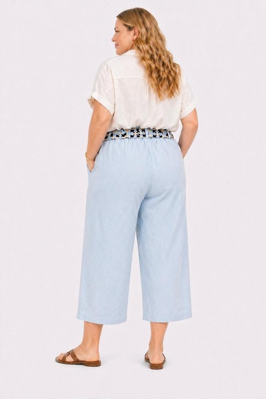 Pantacourts Femme Beige NEW&CO 703 Efashion Paris