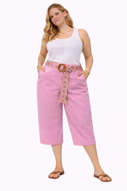 Pantacourts Femme Beige NEW&CO 703 Efashion Paris