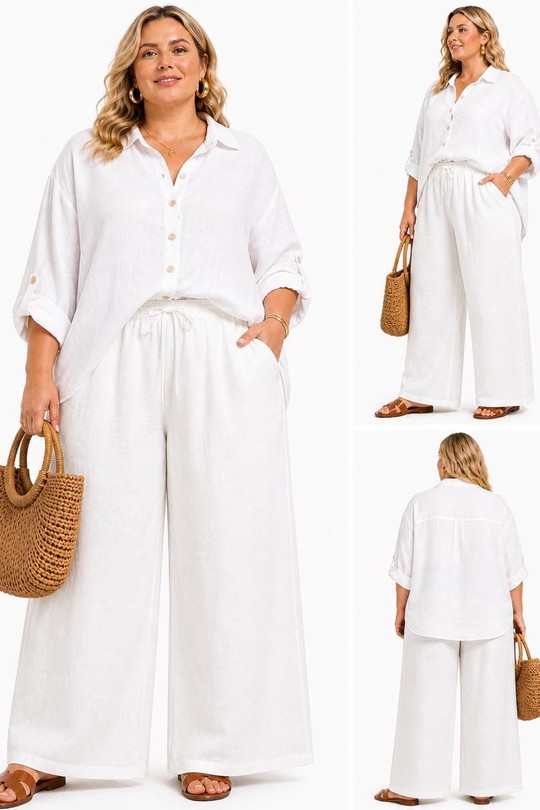 Pantalons Femme Beige NEW&CO 16531 Efashion Paris