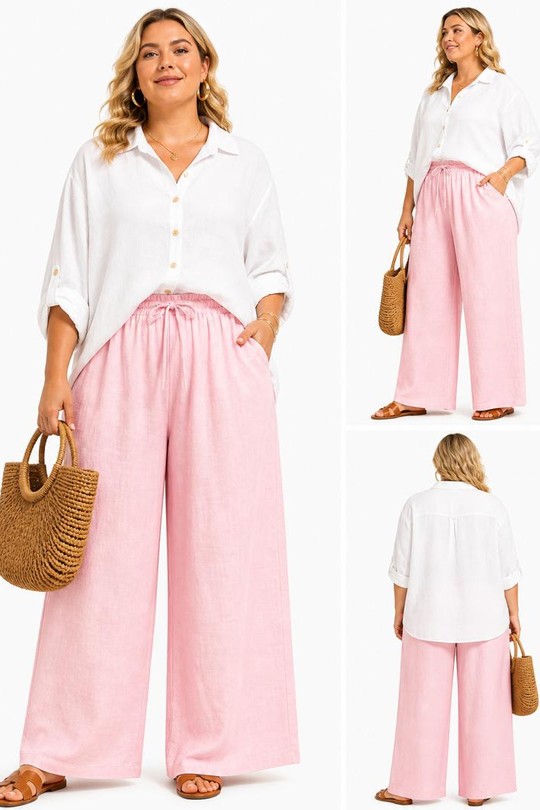 Pantalons Femme Beige NEW&CO 16531 Efashion Paris