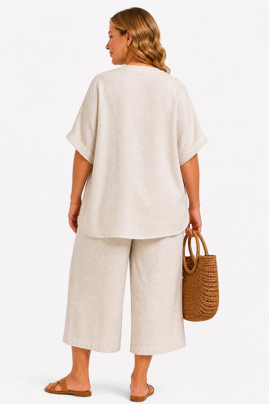 Blusones Mujer Beige NEW&CO 20579 Efashion Paris