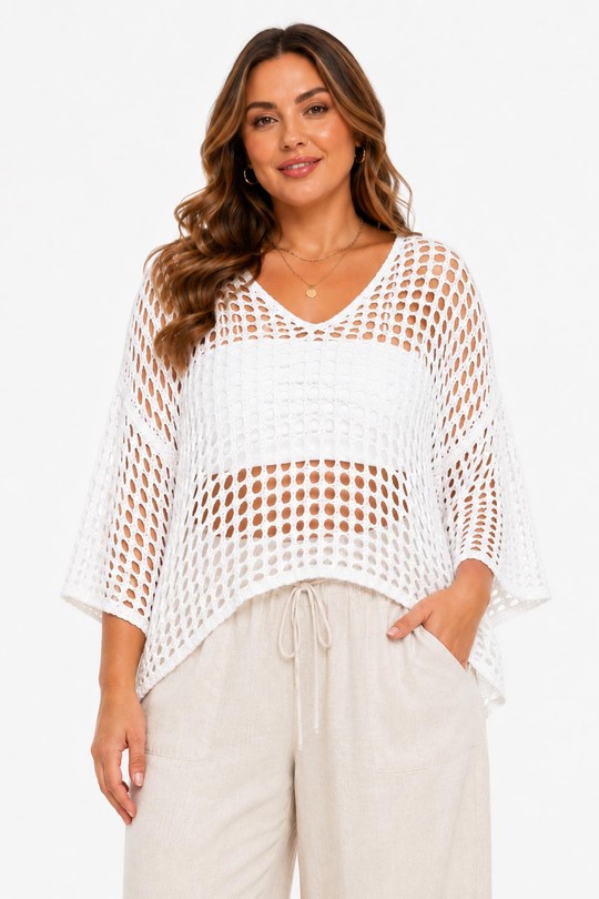 Pulls Femme Beige NEW&CO 50682A Efashion Paris