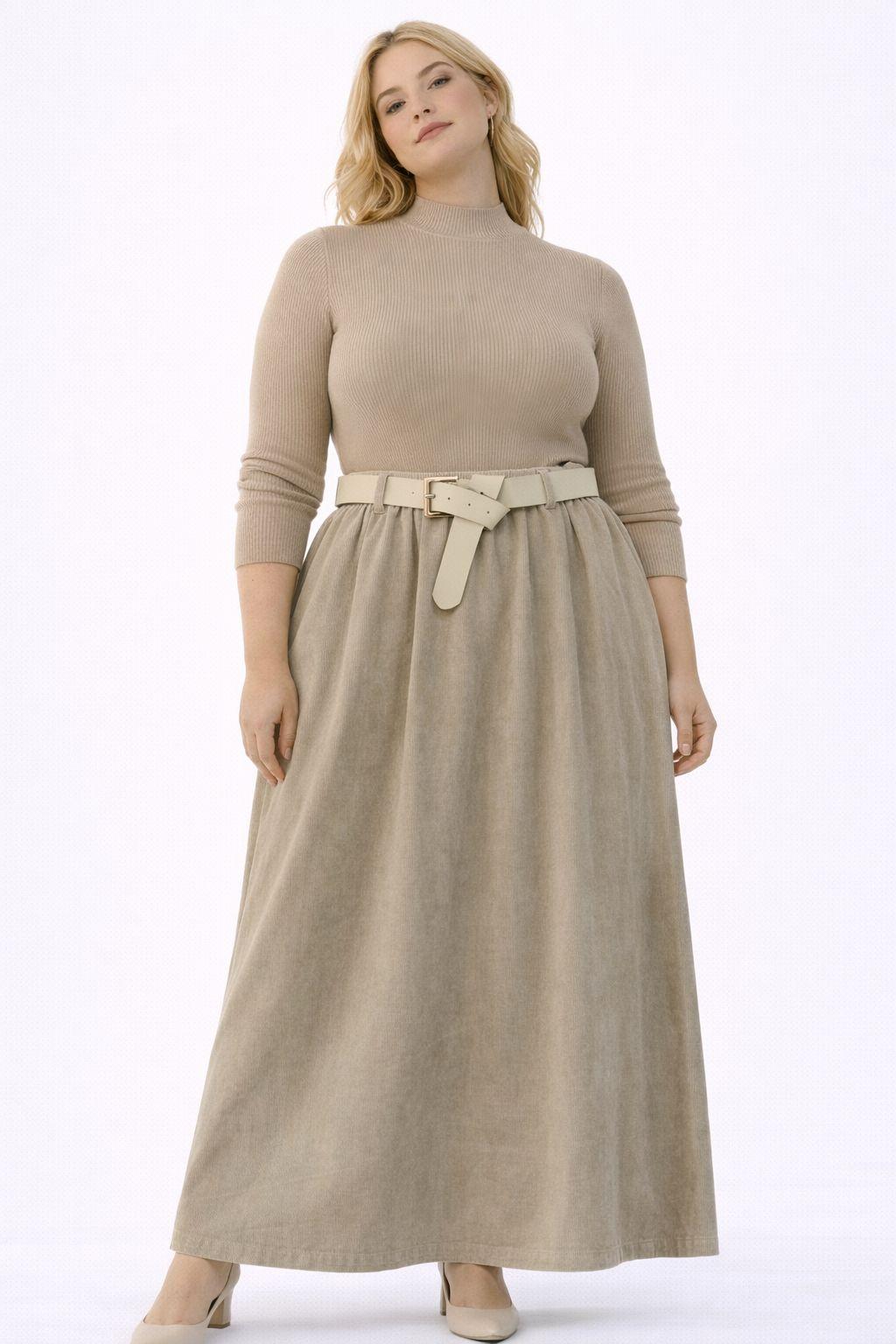 Jupes Femme Bleu NEW&CO 24099PE #c Efashion Paris