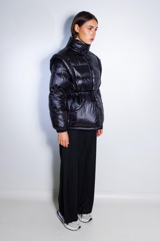 Doudounes Femme Noir Jayloucy  8029 ISALYNE Efashion Paris