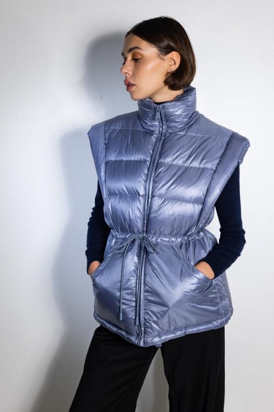 Doudounes Femme Bleu Jayloucy  8029 ISALYNE Efashion Paris