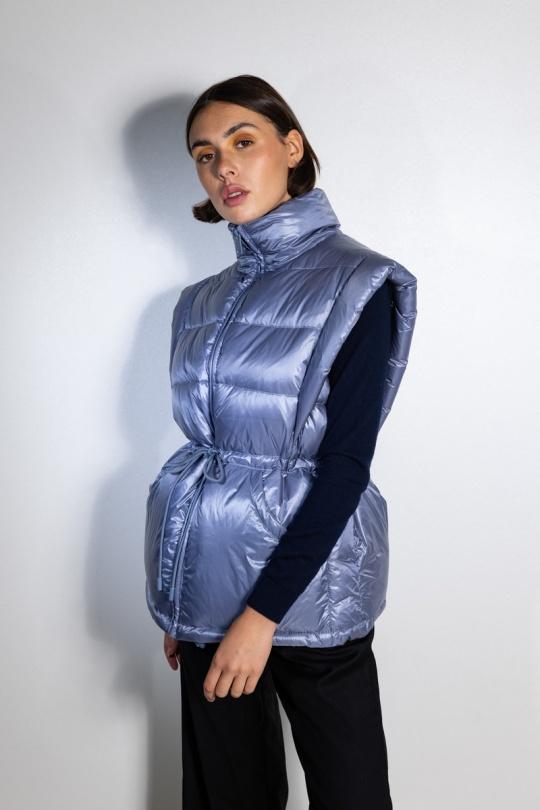 Doudounes Femme Bleu Jayloucy  8029 ISALYNE Efashion Paris