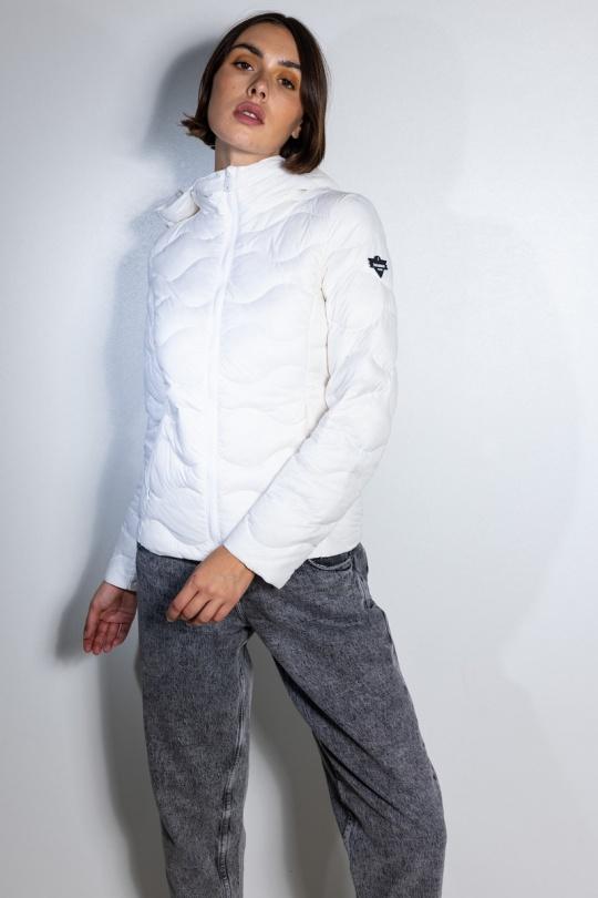 Doudounes Femme Blanc Jayloucy  JL8039B Efashion Paris