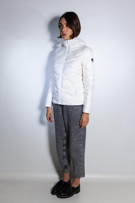 Doudounes Femme Blanc Jayloucy  JL8039B Efashion Paris