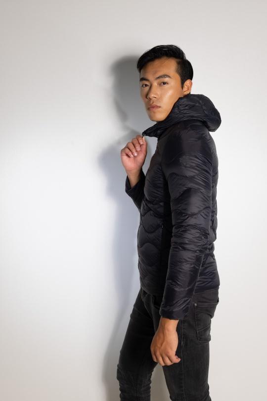 Down jackets Men Black Jayloucy  JL8033 Efashion Paris