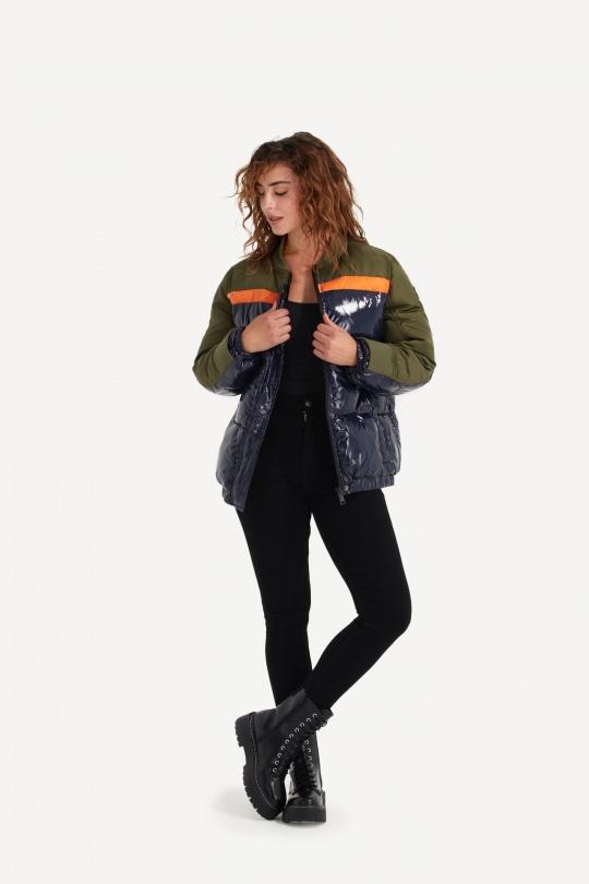 Doudounes Femme Bleu marine Jayloucy  JL2287 EMY Efashion Paris