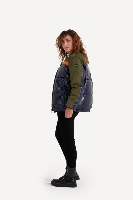 Doudounes Femme Bleu marine Jayloucy  JL2287 EMY Efashion Paris