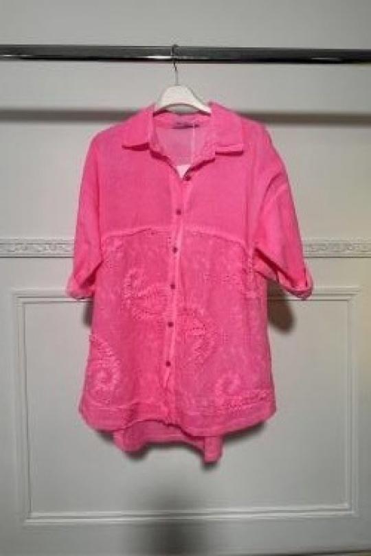 Camisas Mujer Neon pink Jayloucy  1208 Efashion Paris