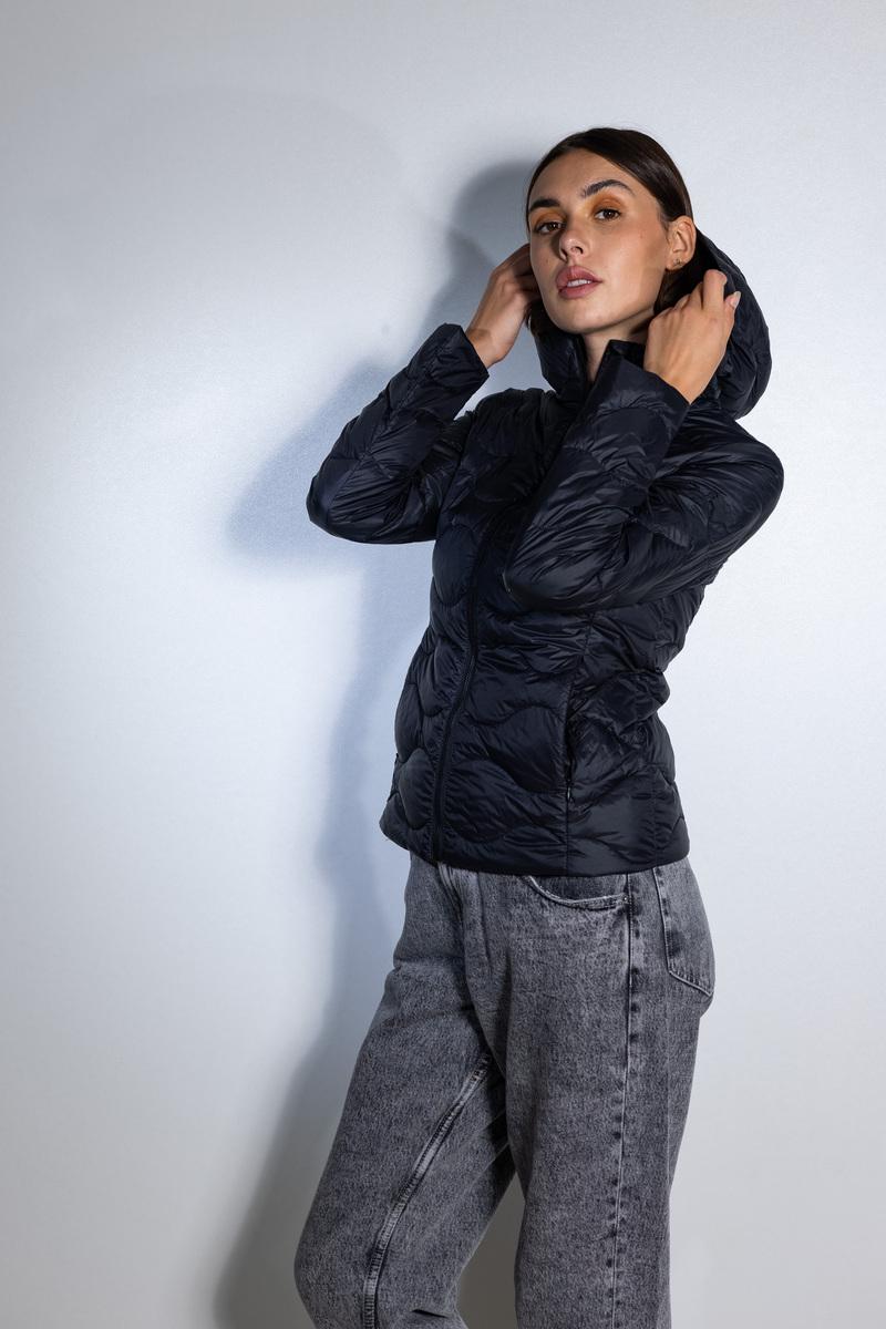 Doudounes Femme Noir Jayloucy  JL8039B #c Efashion Paris