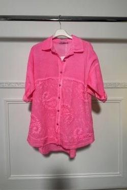 Camisas Mujer Neon pink Jayloucy  1208 #c Efashion Paris