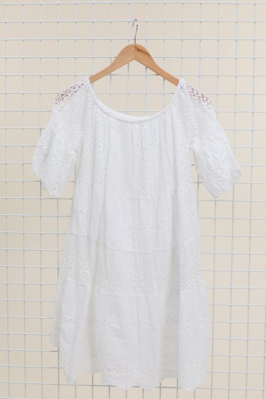 Robes courtes Femme FUCHSIA Christelle C5269 Efashion Paris