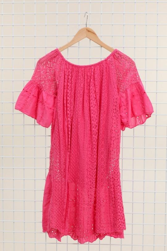 Robes courtes Femme FUCHSIA Christelle C5269 Efashion Paris