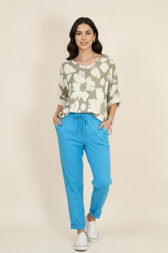 Trousers Women Pink Christelle C5262 Efashion Paris