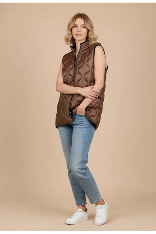 Doudounes Femme Vert Christelle C7115 #c Efashion Paris