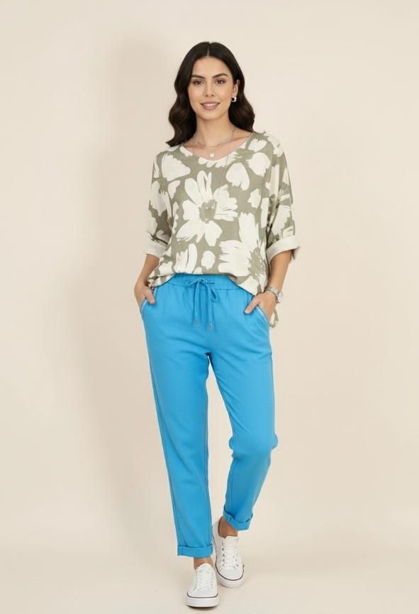 Trousers Women Pink Christelle C5262 #c Efashion Paris