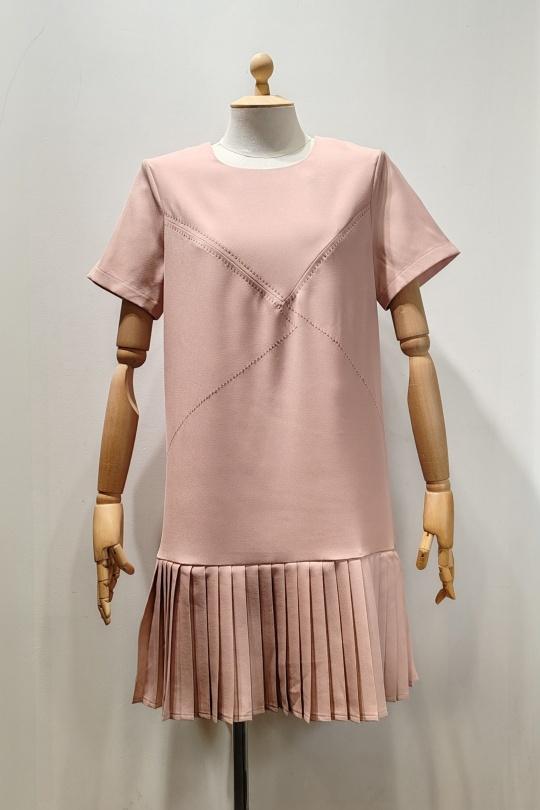 Abiti corti Donna Pink AC BELLE 5500R Efashion Paris