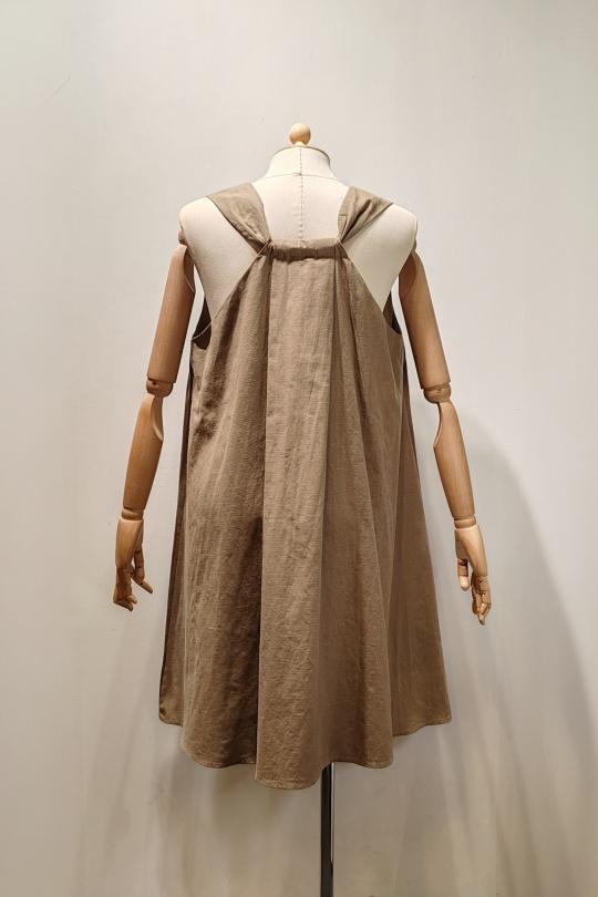 Abiti corti Donna Khaki AC BELLE 5501R Efashion Paris