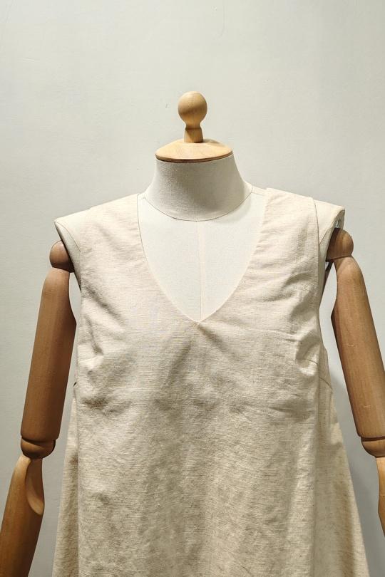 Abiti corti Donna Khaki AC BELLE 5501R Efashion Paris