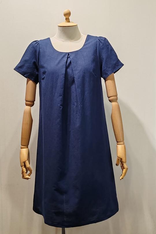 Abiti corti Donna Navy blue AC BELLE 5502R Efashion Paris