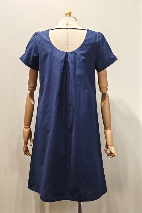 Abiti corti Donna Navy blue AC BELLE 5502R Efashion Paris