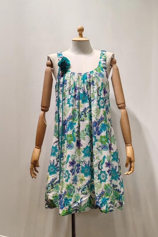 Abiti corti Donna Turquoise AC BELLE 5506R Efashion Paris